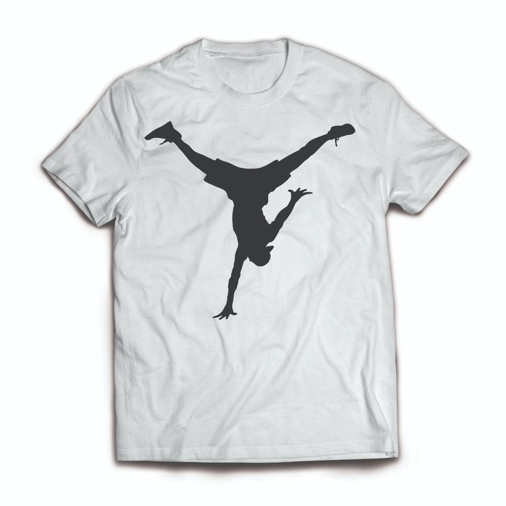 Jordan Breakdance BBoy White Funny Tee